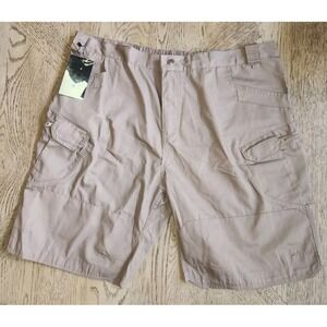 Outdoor Equipment Shorts Mens Size 6XL Khaki Tan Cargo NWT